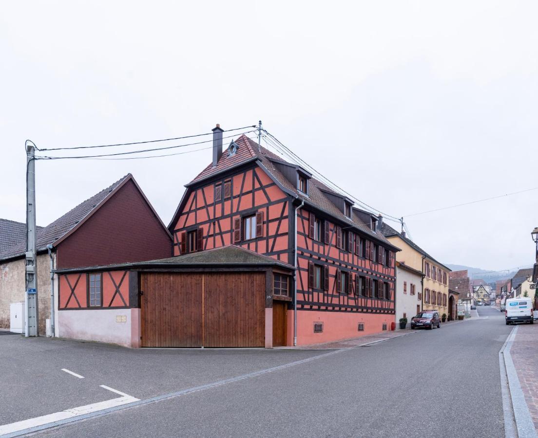 A L'Oree Des Vignes, Gite Classe 3 Etoiles Au Centre De La Route Des Vins D'Alsace 오르슈윌레르 외부 사진